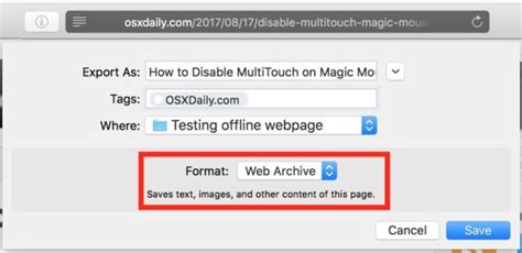 Webpage archive.